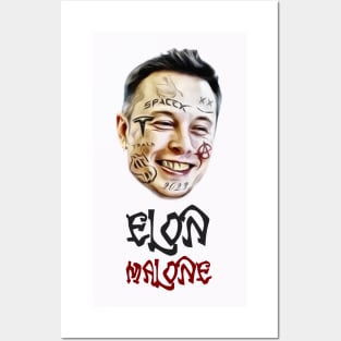 Elon Malone Posters and Art